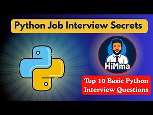 Top 10 Python Interview Questions and Answers for Freshers | Python Interview Preparation 2026