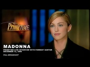 Primetime Live Interview with Forrest Sawyer | Madonna | 1995 | Rare | Full Broadcast