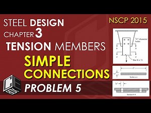 Steel Design Chapter 3 Simple Connections Problem 5 (PH)