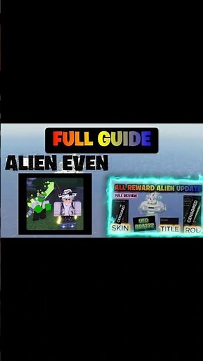FULL GUIDE Alien Event In FISCH #roblox #fisch