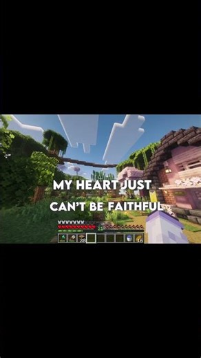 Minecraft Base Build | Treehouse Bridge | Cherry Blossom | Aesthetic Starter Base | Cry - CAS