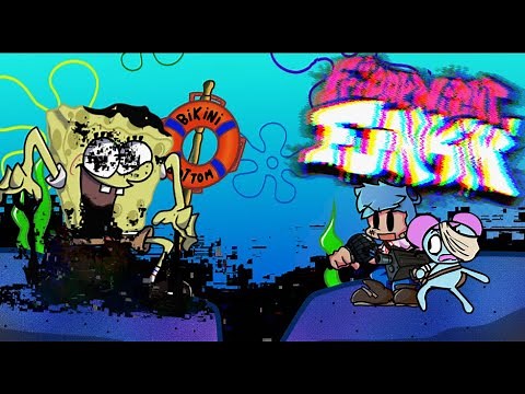 FNF V.S SPONGEBOB: There's a Corrupted Sponge FOUND!