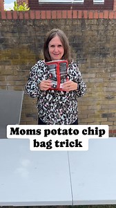 3.3K views | Moms potato chip bag hack | The D Family Riddles Games and Hacks | Facebook