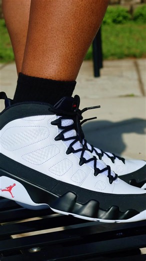 Jordan 9 ( Space Jam) White /Black /True Red #sneakerhead #jordans #nike