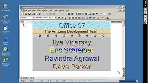 复现近期发现的Office 97彩蛋