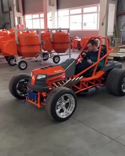 Custom Husqvarna Dragster Mower Racing Build