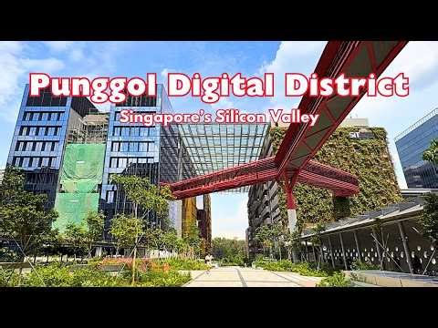 The Upcoming Punggol Digital District, Singapore's Silicon Valley | SIT and New Punggol Coast Mall