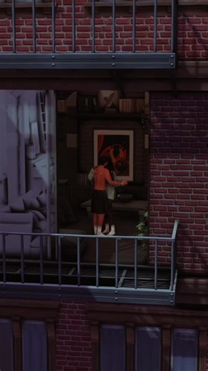 I’ve been sick and couldn’t do much so here’s a quick video of Naomi and Kieran at his apartment ☺️ #sims4modsandcc#simstok #Sims4#simsgameplay #sims4mods#blacksimer #animations