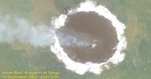 First images of Tonga volcano devastation