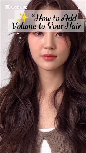 ✨ “How to Add Volume to Your Hair | Easy & Fast Tips!”#shorts #fypシ #fypシ゚viral #hairvolume