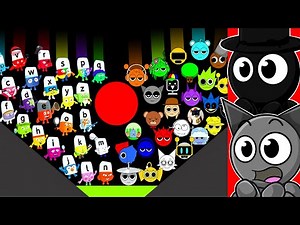 Sprunki Retake vs Alphablocks! (Marble Race)