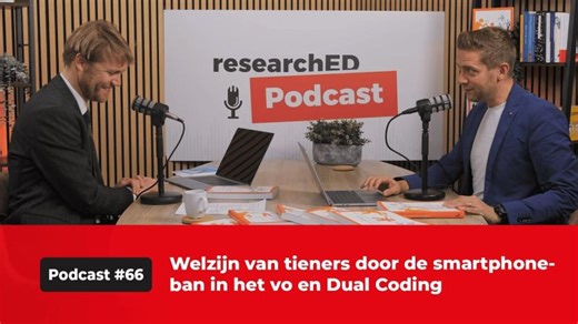 De rEDNL Podcast #66 - Het welzijn van tieners door de smartphoneban in het vo en Dual Coding | Erik Ex