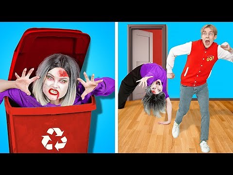 ¡TRUCO O TRATO! IDEAS DE MAQUILLAJE PARA HALLOWEEN || Efectos especiales de miedo por 123 GO! TRENDS