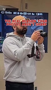 The real reason your photos aren’t sharp #Camerabasics #handsonlearning #shutter #iso | Alberta Film School