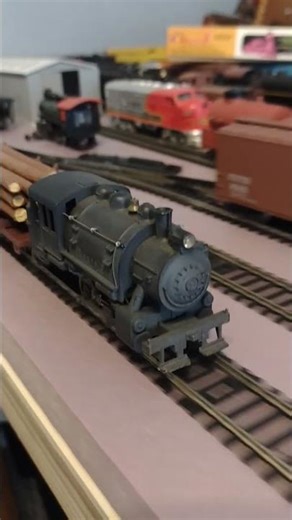 New Mantua 0-4-0 pulling some logs!