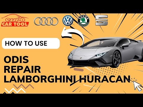 How To Use ODIS Software For Repair Lamborghini Huracan Car | EUROCARTOOL.COM