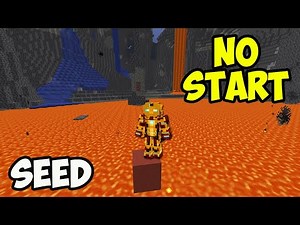 Minecraft seeds 1.21.11 - Impossible to start, lava lake (2025)