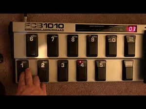 Axe-Fx III & FCB1010 - Scene Selection