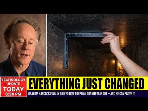 Graham Hancock Finally Solved How Egyptian Granite Was Cut — And He Can Prove It