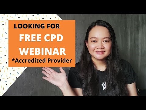 FREE WEBINARS WITH CPD UNITS FOR NURSES