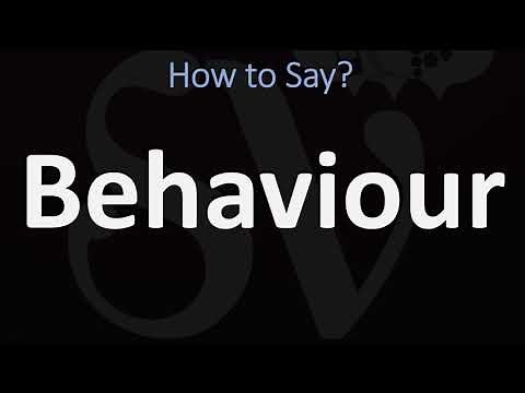 How to Pronounce Behaviour? (CORRECTLY)