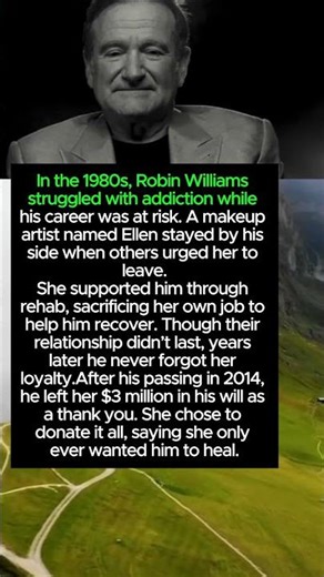 In the 1980s, Robin Williams struggled with addict