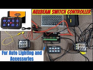 AUXBEAM 8 Switch Panel - How To Wire