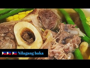 How to cook Nilagang Baka / beef soup