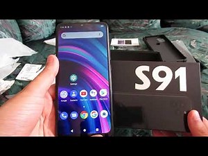 Blu S91 Android Cell Phone (Unlocked Smartphone with VoLTE) - How to Insert SIM Card