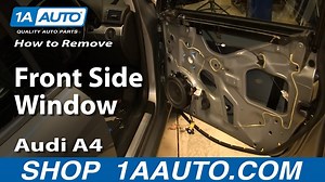 How To Replace Front Side Window 2004-09 Audi A4