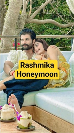 Rashmika Deverakonda Vijay honeymoon🍯🌙 #coupledialouge #love #funny