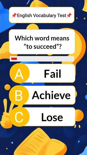 English Vocabulary Test 🧠 | Can You Get All 3 Right? 🔥 #Shorts #English #smartestpersonquiz