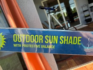How To Intall COSTCO OUTDOOR SUN SHADE. Como instalar PERSIANAS PARA EXTERIORES