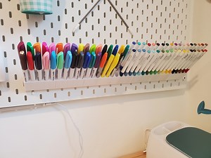 SKADIS & Pegboard Pen/marker Configurable Organizer Accessories (IKEA SKADIS or 1/4" Standard Pegboard) - Etsy
