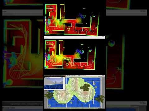 [SLAM] LIO-SAM vs FAST-LIO2 (test#3) for Quadruped Robot with Velodyne in Gazebo (ANYMAL)
