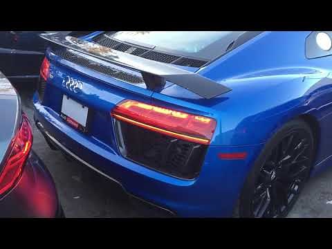 2018 Audi R8 V10 Insane Cold start