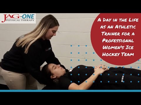 A Day in the Life as an Athletic Trainer for a Professional Women's Ice Hockey Team