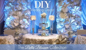 HEY DIY BRIDES! Did you know that your Head Table and Backdrop are considered "PRIME Real Estate"? That's Right! This is one of the most important focal points at your wedding reception. This is where you can get the biggest bang for your buck! When you Invest your time and money here and you will turn your DIY wedding into YDTY? You-did-this-Yourself??? WOW!!!! Now, I know what your probably thinking...."That looks like it would cost a fortune!" or "There's no way I would be able to do that mys
