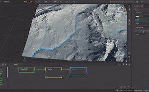 地形制作软件Gaea 节点rivers node教程