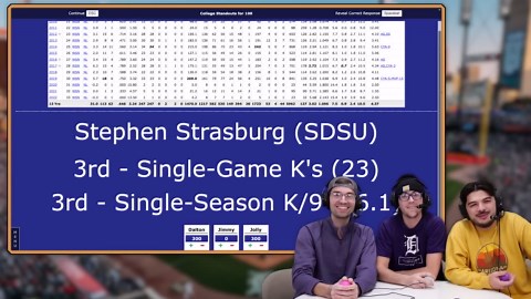 MLB RefGuess Jeopardy! (12.0)