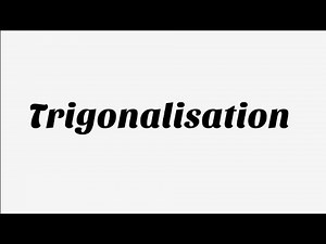 Ep 8:Trigonalisation "Exercice 5" (en arabe)