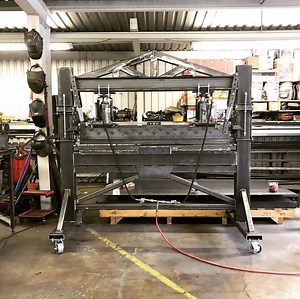 DXF Files and Build Plans - 63 Inch Hydraulic Press Brake - DIGITAL FILE - Etsy