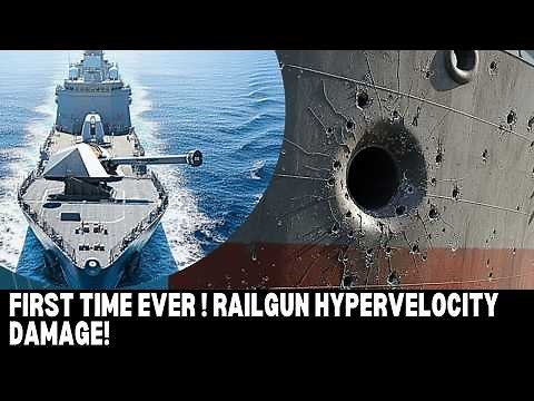 For the First Time Ever, Japan Reveals True Railgun Damage at Sea.