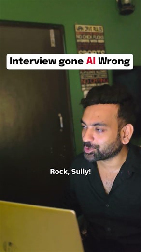 AI interview gone Wrong..