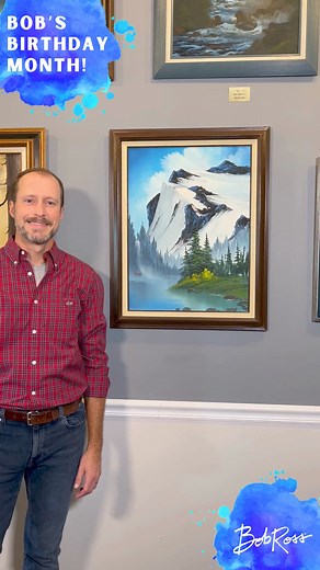 11K views · 151 reactions |  #7 - Glacier Lake  In April 1993, Bob Ross painted this magnificent piece in just 27.5 minutes 勞 | "The Joy of Painting" with Bob Ross | Facebook