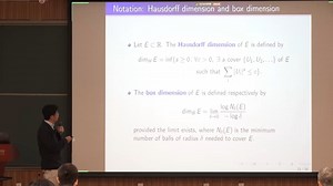 丰德军（香港中文大学）-Dimension theory of iterated function systems