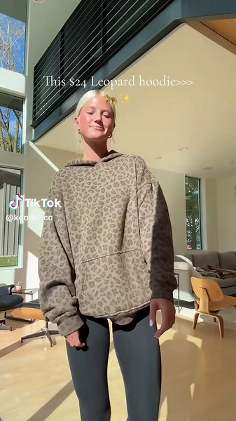 im obsessed...so cute!✨ | leopard hoodie