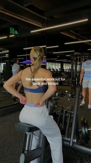 Back & Biceps Workout for Strength, Shape & a Sexy Silhouette! 🔥 Want a defined upper body, stronger arms, and that confident back-and-biceps look? Training these muscles together builds power, improves posture, and creates a sleek, toned frame that stands out from every angle. ✨ Rows, pull-downs, bicep curls, hammer curls, and reverse flys work in perfect sync to sculpt your back while carving your biceps. Control the movement, squeeze at the top, and feel the muscles working — that’s where re