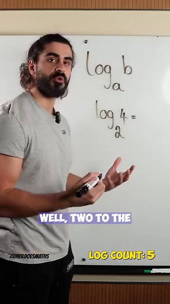 368K views · 10K reactions | I Bet You Weren't Taught What Logs Are Properly #neildoesmaths #Myedspace #logs #logsexplained #maths | Neil Does Maths | Facebook