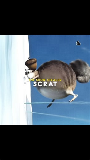 Scrat’s Craziest Nut Chase Ever! 😂❄️ | Ice Age Best Funny Scenes #Shorts #iceagescrat